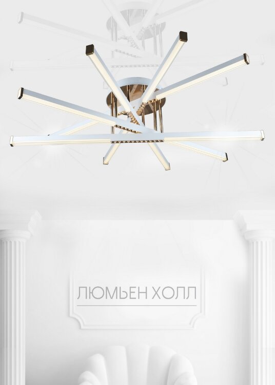 Люстра WD7512/10C-WT-GD IMRUS