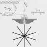 Люстра WD7512/10C-WT-GD IMRUS